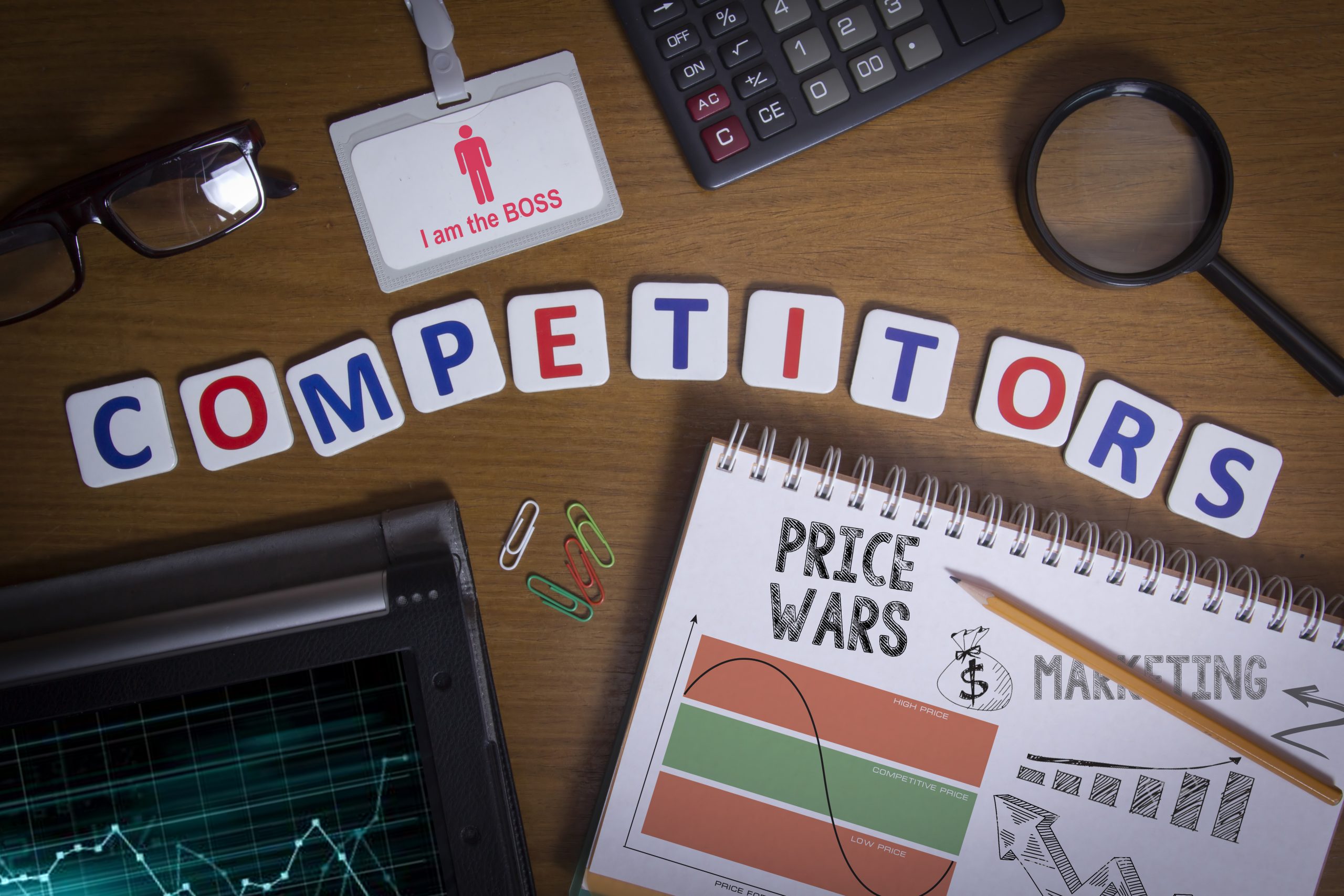 Track your competitors' prices and determine the best price